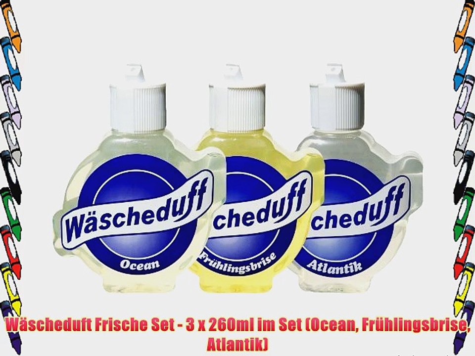 W?scheduft Frische Set - 3 x 260ml im Set (Ocean Fr?hlingsbrise Atlantik)
