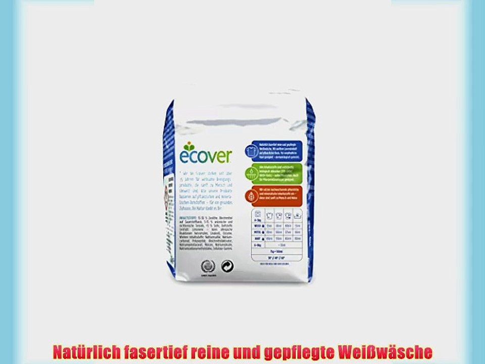 Ecover Universal Waschpulver Konzentrat Lavendel 4er Pack (4 x 12 kg)