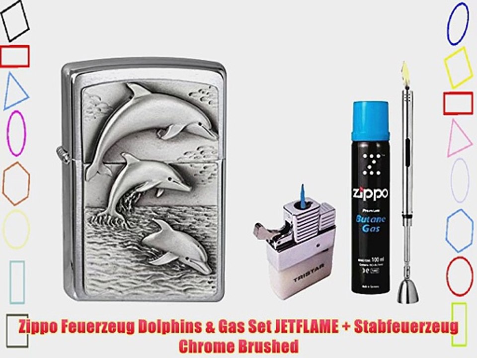 Zippo Feuerzeug Dolphins