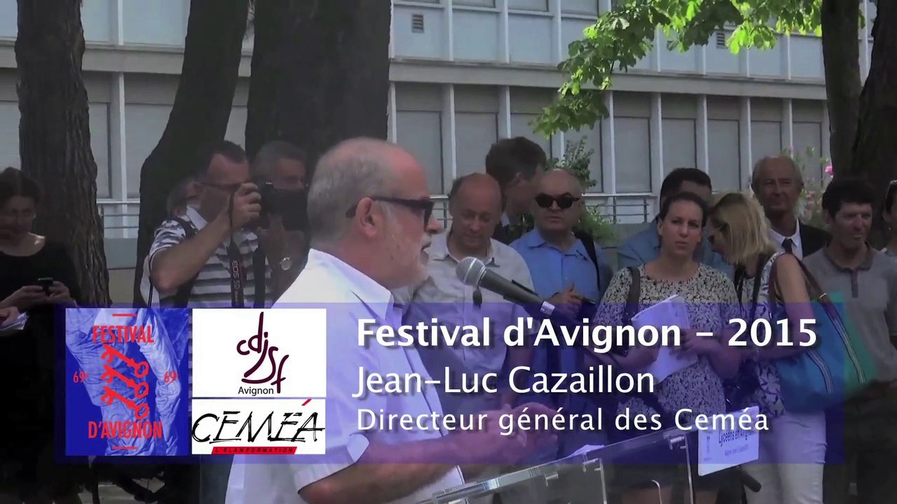 Jean-Luc-Cazaillon - Festival d'Avignon 2015