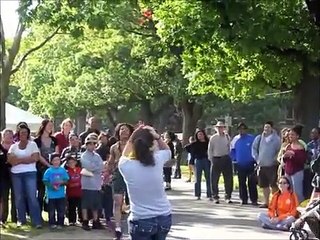 Street Performer with Jumping Skill, Amazing Funny and Crazy