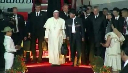 Pope asks pardon for church's 'crimes' against indigenous