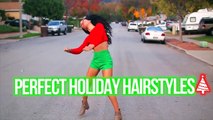 Easy Heatless Hairstyles for the Holidays   Holiday Curls Tutorial! 279