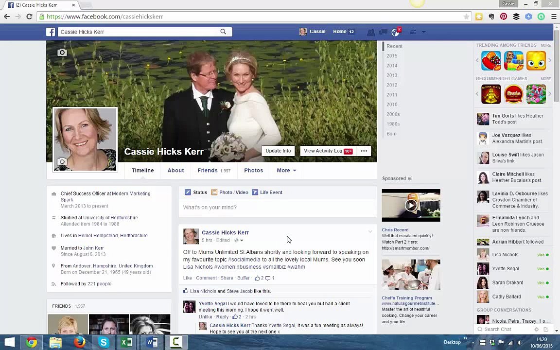 How to link your Facebook business page from your personal profile