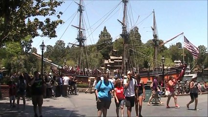 Disneyland Steam Ferry, Los Angeles, California - USA Holidays