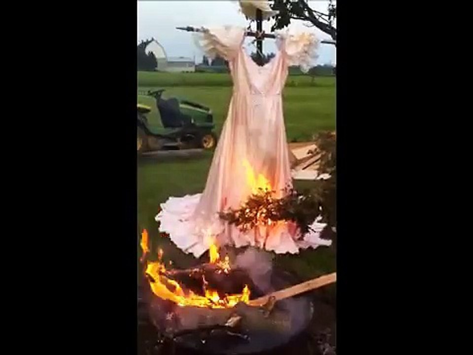 Burning the Wedding Dress