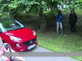 L'ancien comptable d'Auschwitz condamné à quatre ans de prison