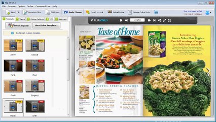 Gorgeous Online Brochure Maker with Sharing Function