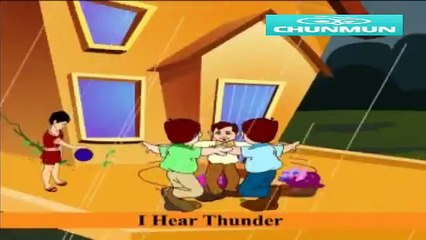 I HEAR THUNDER-NURSERY RHYMES ENGLISH POEM FOR KIDS