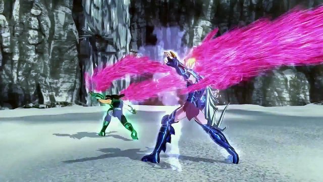 Saint Seiya Soldiers Soul ~ Fenrir vs. Dragon Shiryu Gameplay