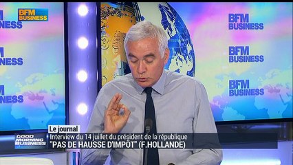 Impôts: "pas de hausse" selon François Hollande