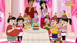 Personalized Happy Birthday Song - Nursery Rhymes for Children Cartoon Video