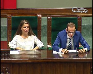 Poseł Marcin Duszek - Wystąpienie z dnia 08 lipca 2015 roku.