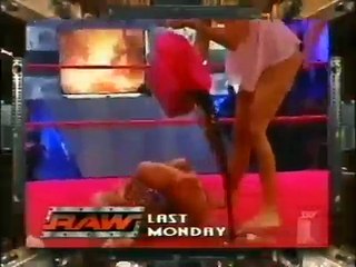 Trish Stratus & Terri Rnnels vs  Victoria & Stacy Keibler
