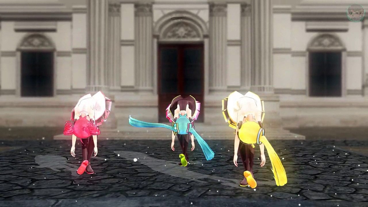 [MMD] Miku Neru Teto Drop pop candy x higui + special  HD