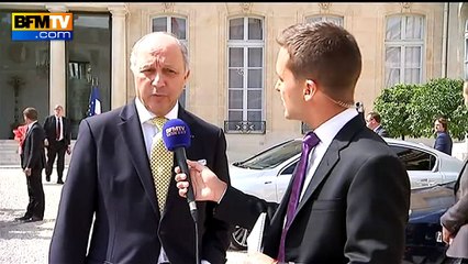 Accord sur le nucléaire iranien: "Nous avons été fermes mais justes", estime Fabius
