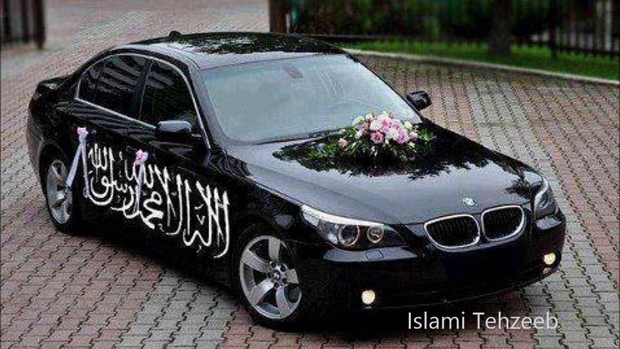 Islamic Designing On Ferrari & Other Cars With Islamic Wallpapers Creation