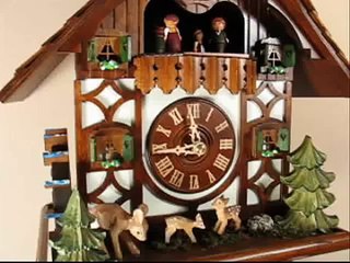 8386 - Jumping Deer cuckoo clock
