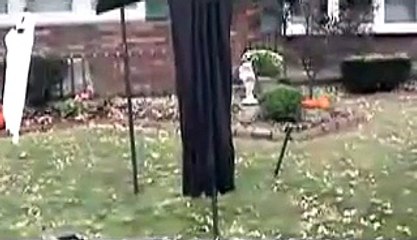 SCARECROW JEEPERS CREEPERS POSE Prop Simple PVC Halloween Yard Haunt How-to