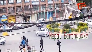 Shocking CCTV Footage of 7.9 Nepal Earthquake @ 7.9 Magnitude