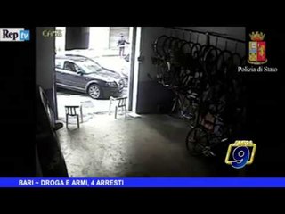 BARI | Armi e droga, 4 arresti