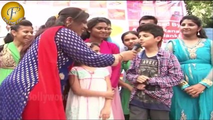 RUHANIKA DHAVAN & FAIZAN FROM "ASHOKA" VISIT GARBA SCHOOL IN SURAT