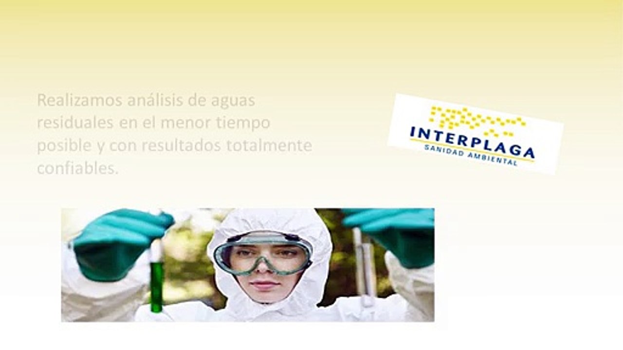 Interplaga - Análisis de agua residual - Análisis de los alimentos