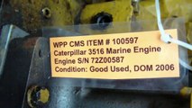 Caterpillar 3516 Marine Engine