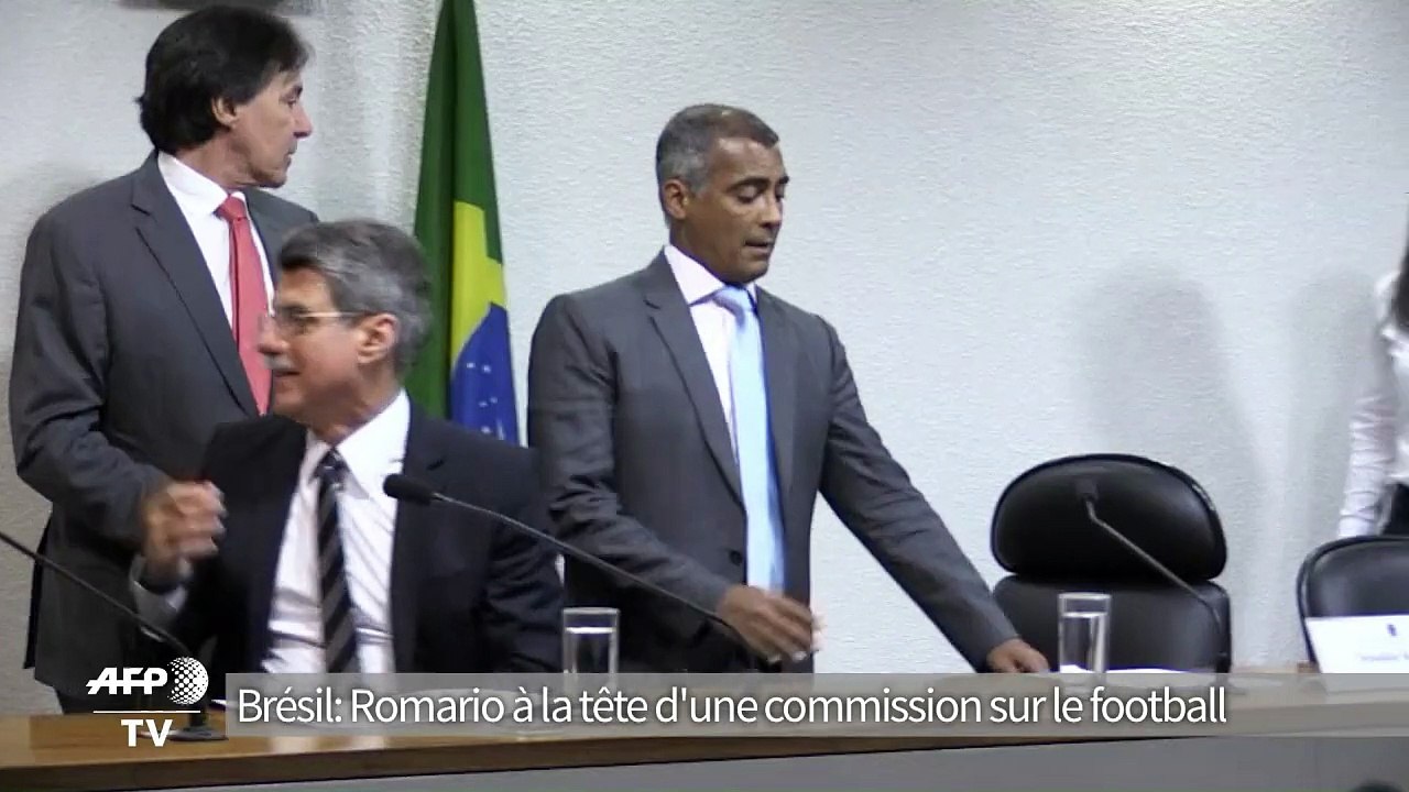 Football: Romario à la tête d'une commission d'enquête au Brésil