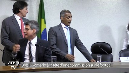 Football: Romario à la tête d'une commission d'enquête au Brésil