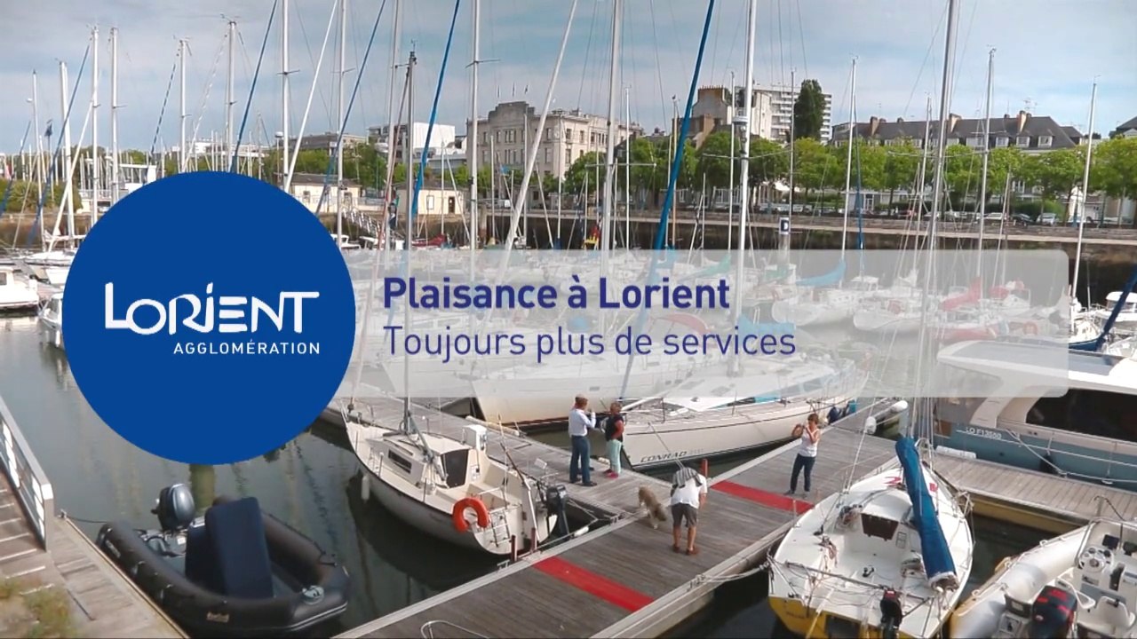 L'accueil dans les ports de plaisance de Lorient agglo
