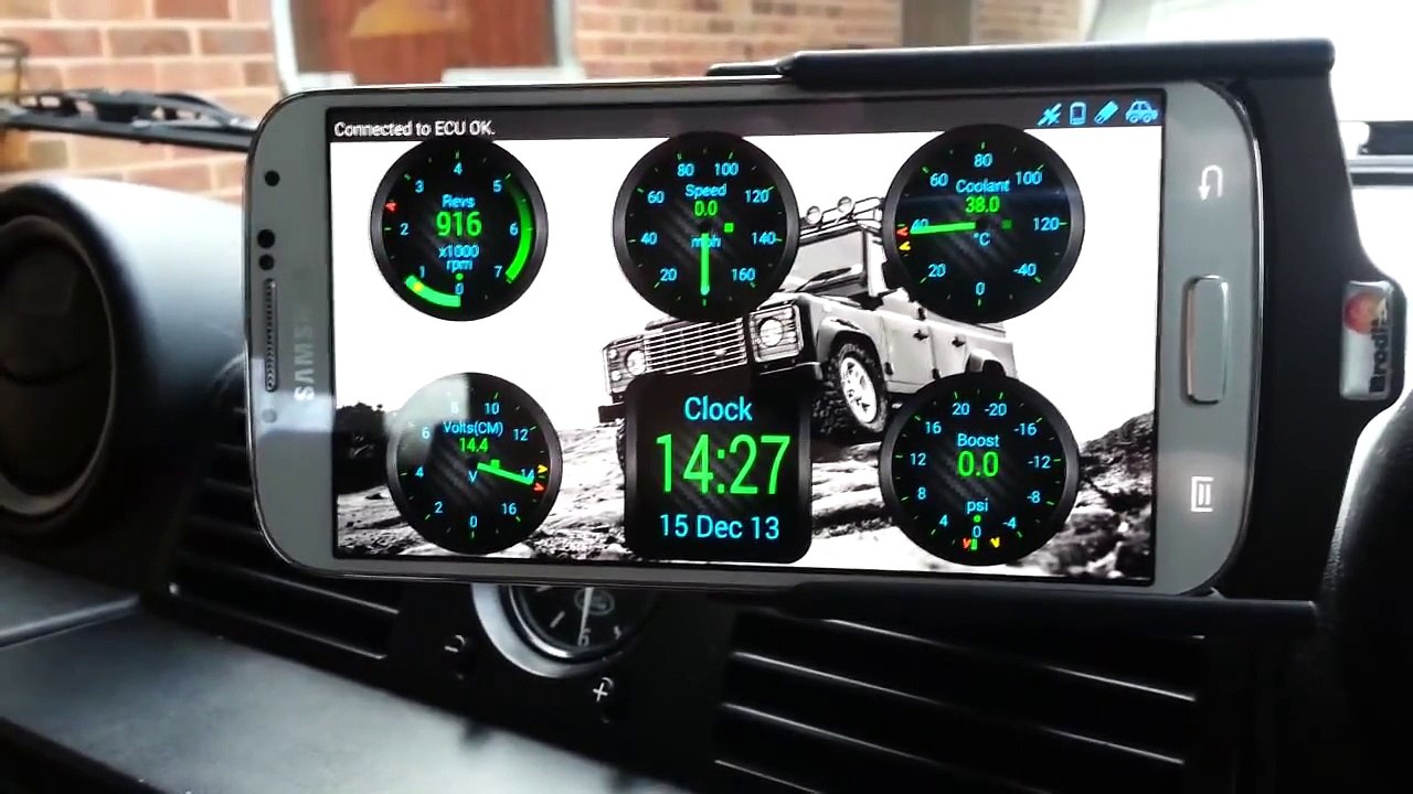 OBD2 in my Land Rover Defender