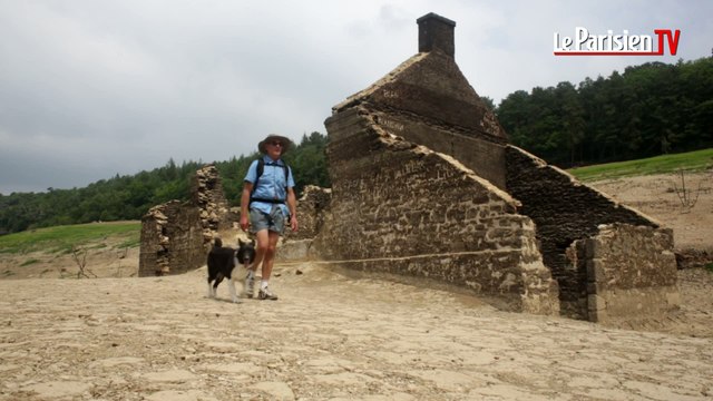 Morbihan. Visite guidée du Lac de Guerlédan asséché