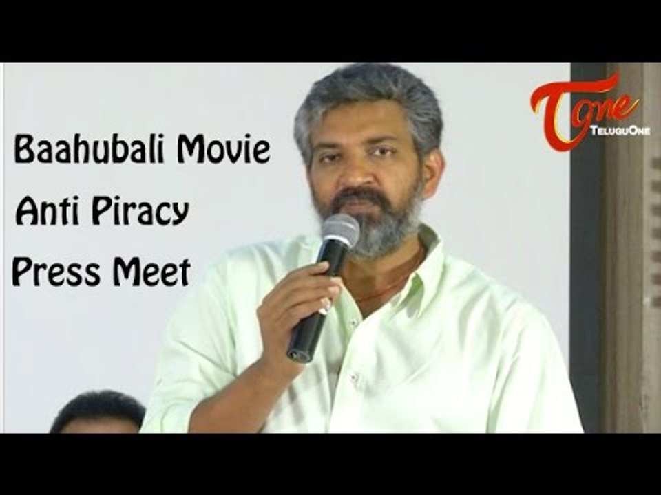 Baahubali Movie Anti Piracy Press Meet || S S Rajamouli