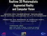 3D realtime photorealistic Augmented Reality by NeuroSystems