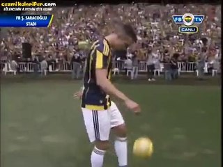 İmza Töreninde Oğluyla Top Sektiren Robin Van Persie