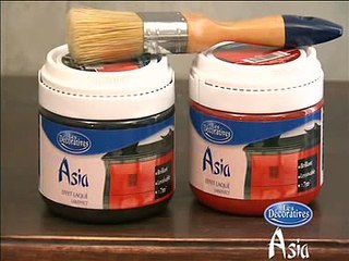 Peinture " Asia " Les Décoratives sur LoirsirCreatif.Net