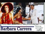 Barbara Carrera (1/4) Actrices de Nicaragua en Hollywood manfut