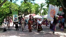 Maya Dance, Tulum, Quintana Roo, Mexico, HD