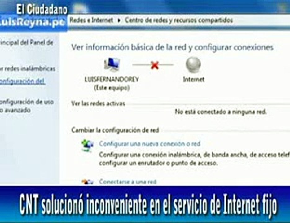 ARREGLO INTERNET