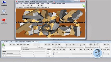 Blufftitler urdu tutorials lesson 1 -By News Zone