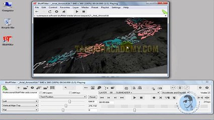 Blufftitler urdu tutorials lesson 3 -By News Zone