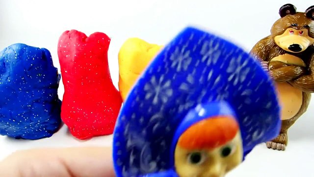 Play Doh Surprise Masha And The Bear Figures - Маша и Медведь PlayDoh сюрприз
