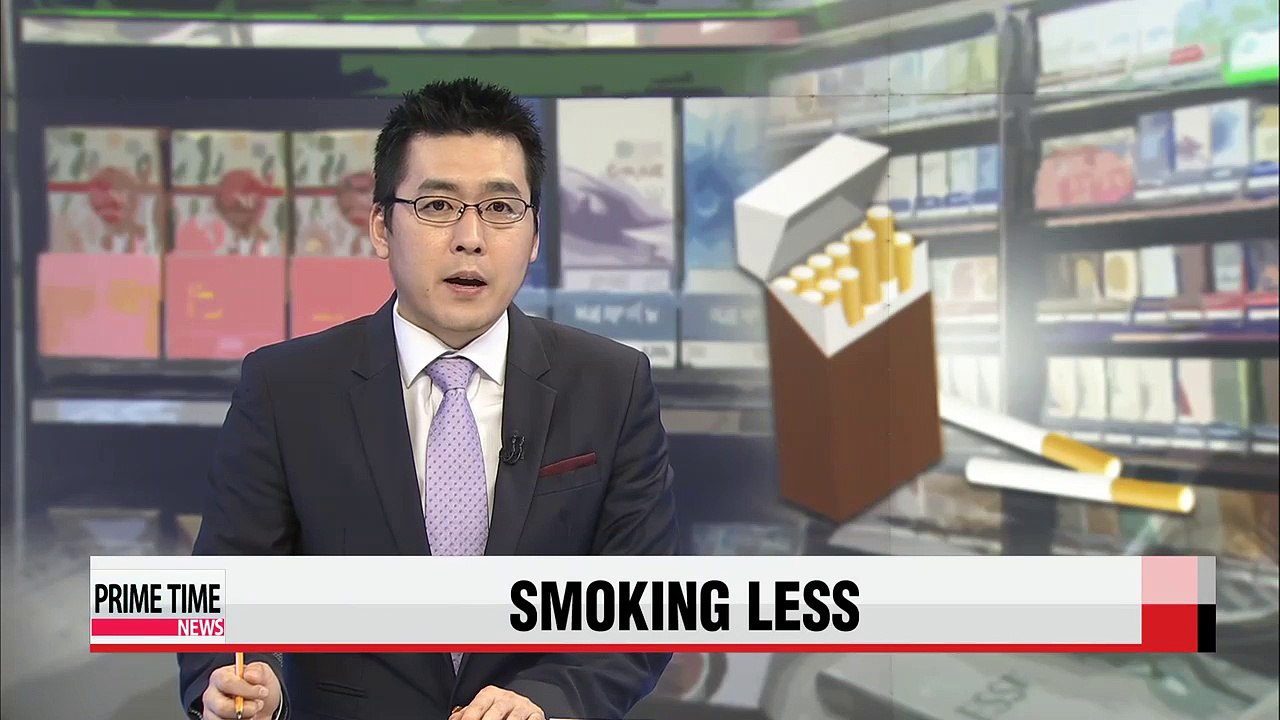 Korea's smoking rate in men drops almost 6% after cigarette price hike