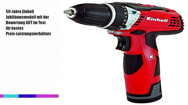 Einhell Akku-Bohrschrauber TE-CD 12 Li, mit 2 Akkus