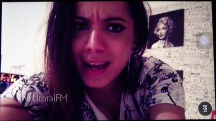Anitta fala sobre música que vazou