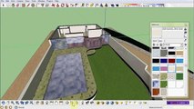 Time Lapse - Designing a small house on Google Sketchup (Speed Art) (Minimalism)