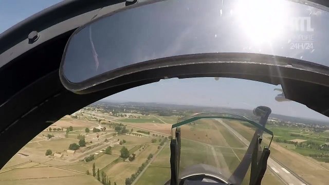 Le 14 juillet à bord d'un Mirage 2000