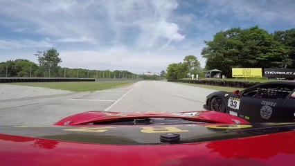 CCR Ferrari Challenge Crash At Road America 2015