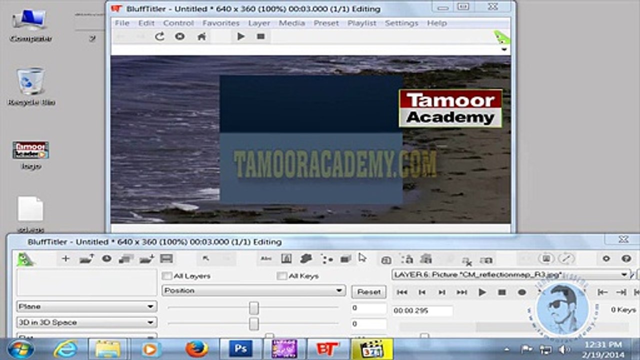 Blufftitler urdu tutorials lesson 10 by News Zone